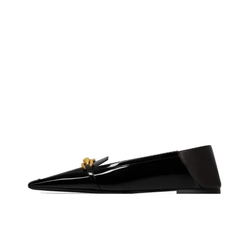 SAINT LAURENT Pointed-Toe Flat Shoes Women's