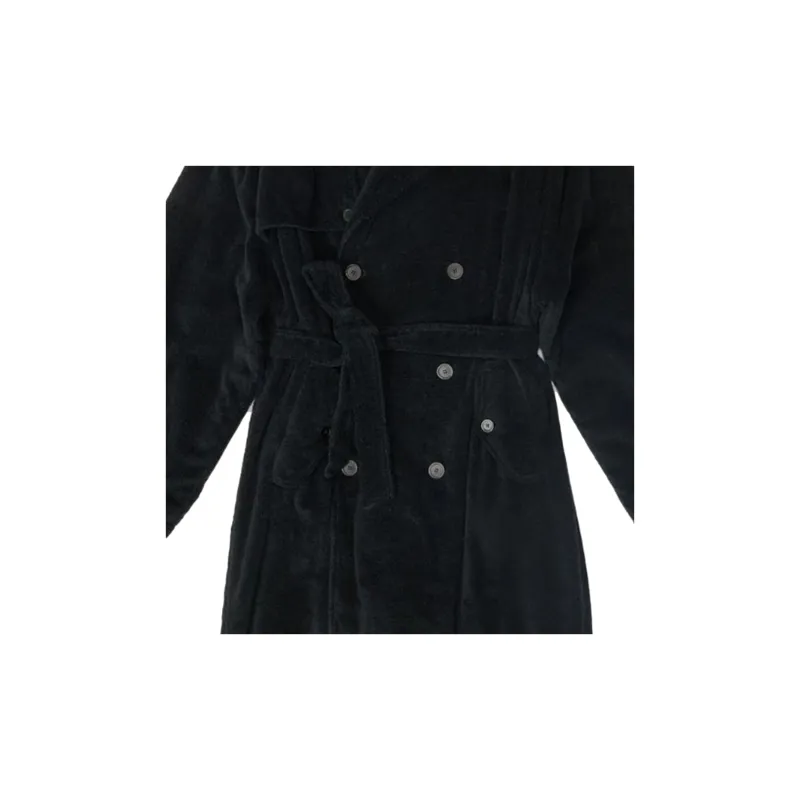 Balenciaga Trench Coats Women's Black-1