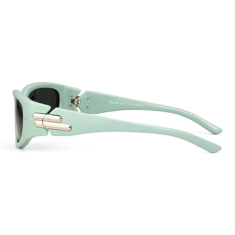 PULAIS TR/Memory Plastic TR90 Irregular Shape Sunglasses Unisex-5