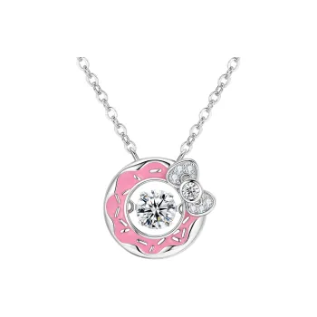 LAR 925 Sterling Silver Necklaces Women's