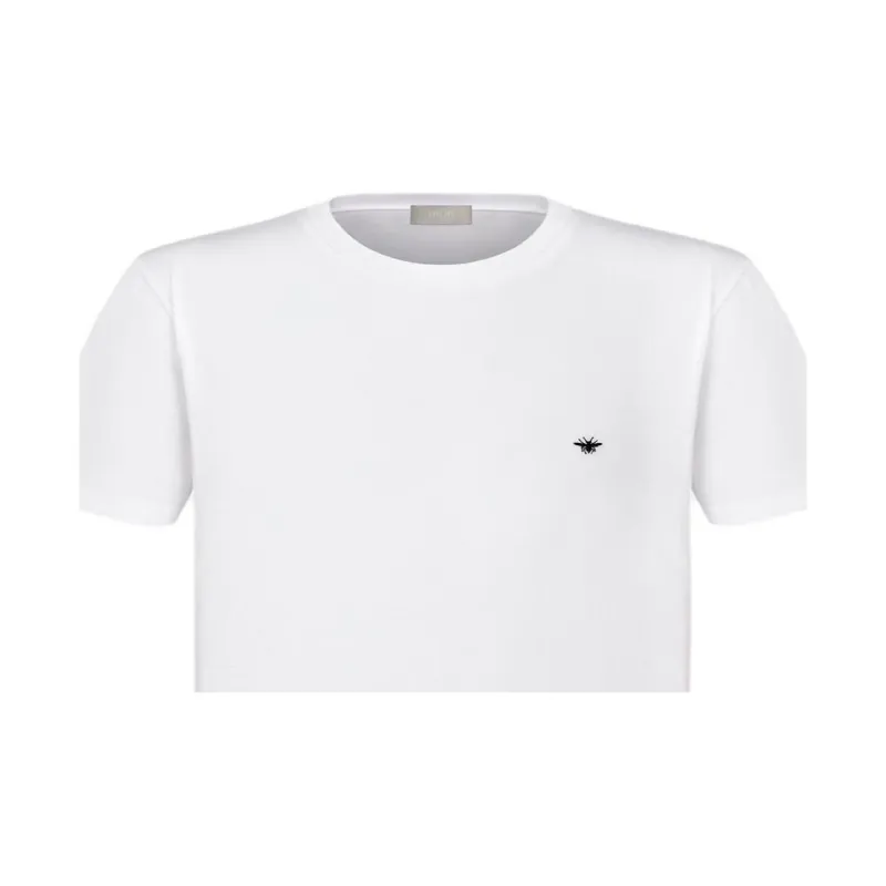 DIOR Quarterly New Products T Shirts Men White-3