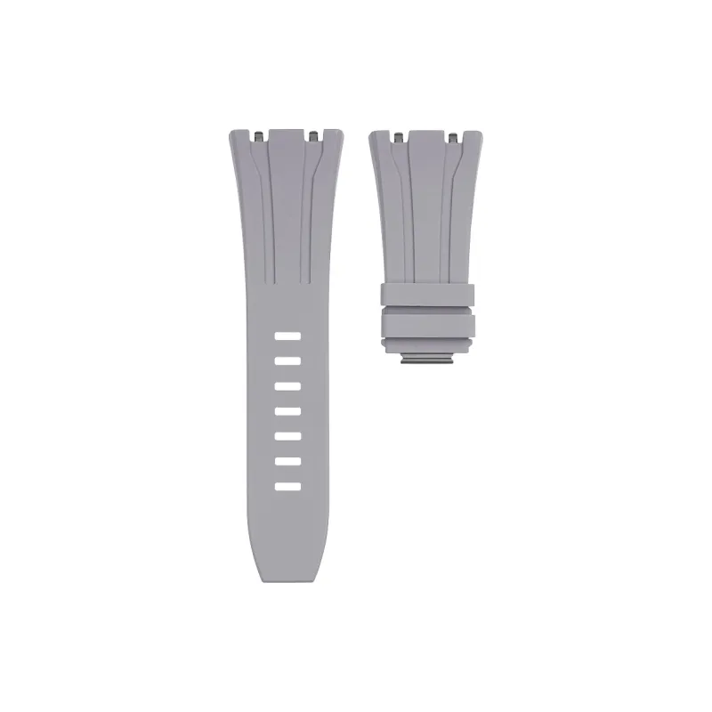 VAGENARI Watch Bands Rubber Strap Compatibility With Apple Royal Oak Offshore 26423BC One Button Quick Release Unisex-20