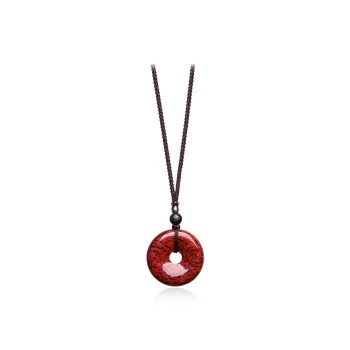 CANHUI Cinnabar Necklaces Women's