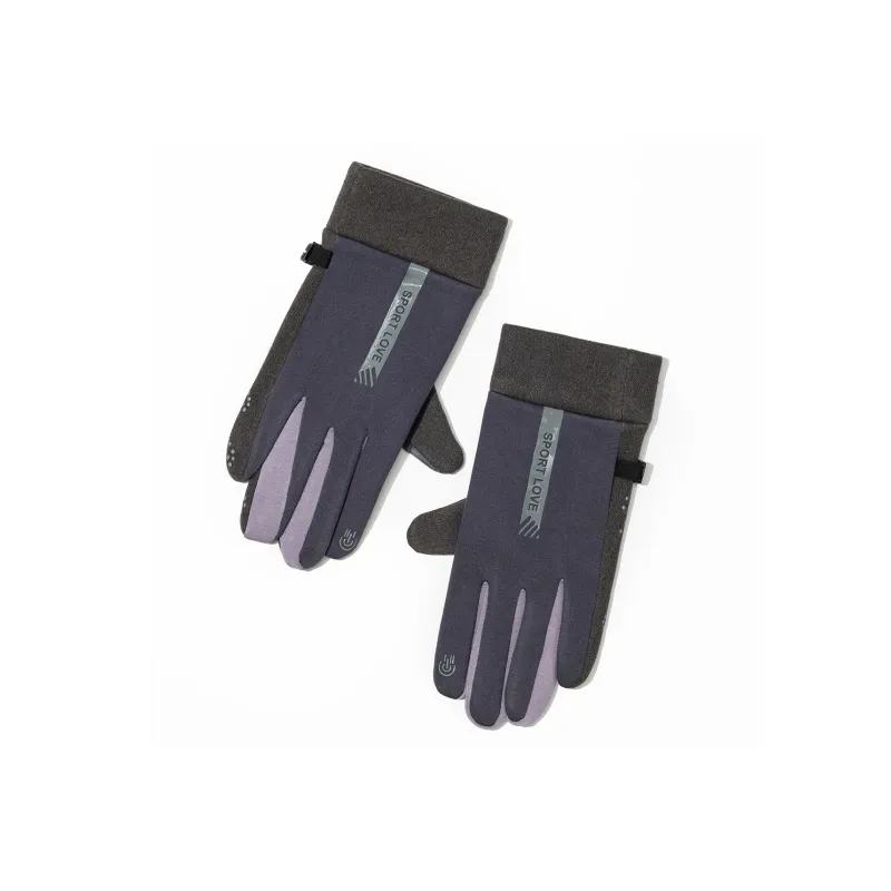 Shanghai Story Polyester Knit Gloves Unisex-15