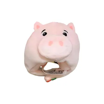 Disney Hats & Caps Ham Pig Disney Characters Doll Plush Pendant Small Size Tall
