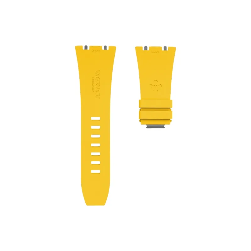 VAGENARI Watch Bands Rubber Strap Compatibility With Apple Royal Oak Offshore 26423BC One Button Quick Release Unisex-9