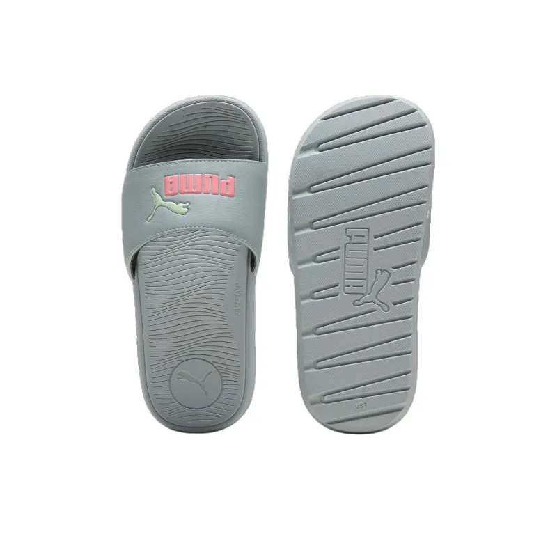 PUMA Cool Cat 2.0 Slip Resistant Abrasion Resistant Slide Slippers Unisex Gray-3
