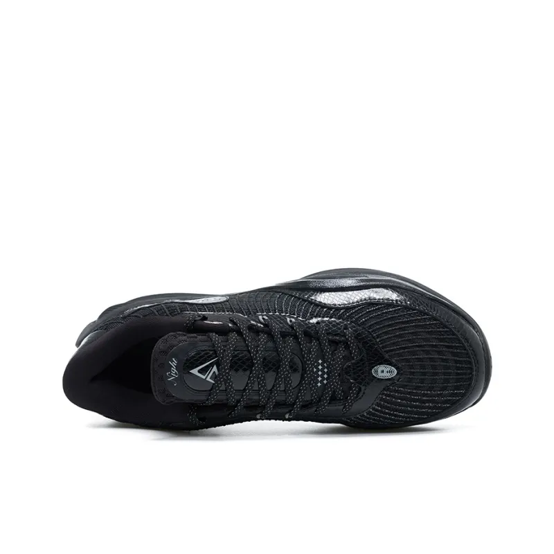 RIGORER Reeves Generation Cushioning Anti Slip And Wear Resistant Low Top Basketball Shoes Men's Black-3
