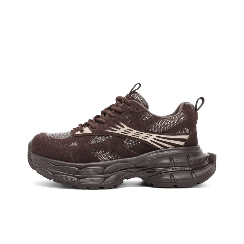 BELLE Low-Top Chunky Sneakers Women's-8