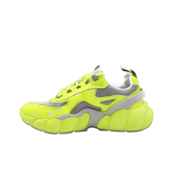 MCM Luft Low Top Casual Shoes Women's Yellow