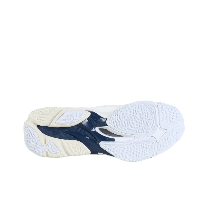 Mizuno Wave Lightning Z8 Breathable Coverage Lightweight Low Top Badminton Shoes Unisex White Blue-2