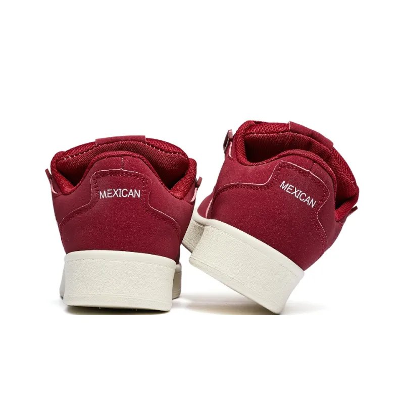 MEXICAN Abrasion Resistant Low Top Skateboard Shoes Women's-5