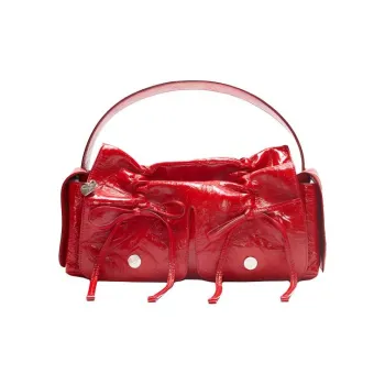 Acne Studios Leather Handbag Women's Red