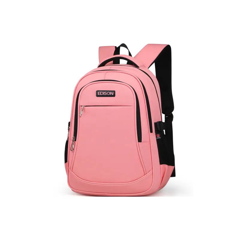 EDISON Polyester Backpack Regular Unisex Multicolor-16