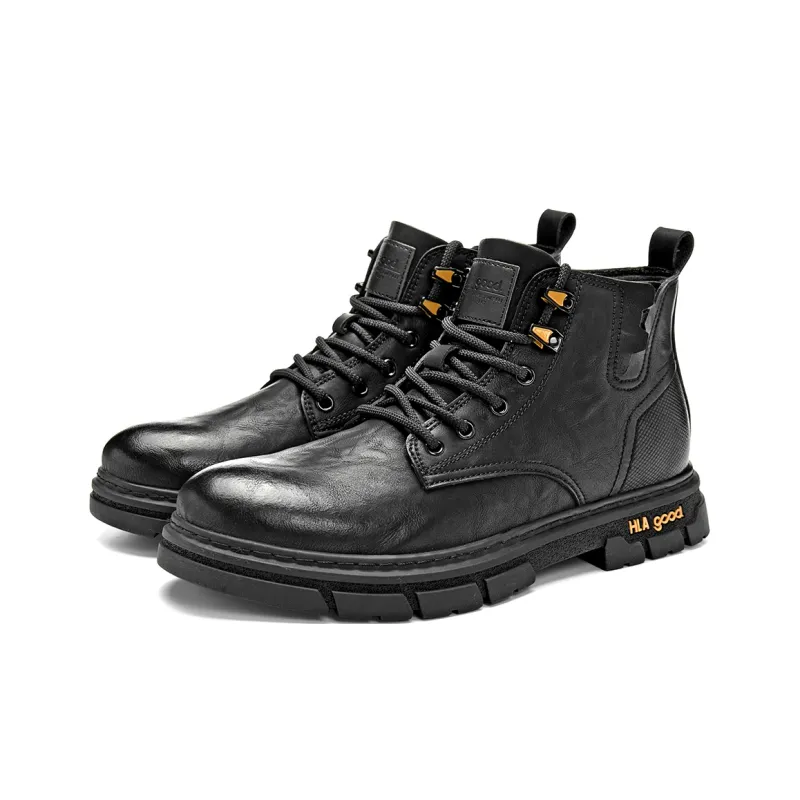 HLA Work Boots Men High Top-1