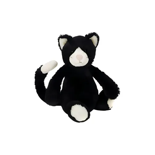 JELLYCAT Shy Collection Black White Cat Animal Doll Plush Doll 18cm/31cm Height