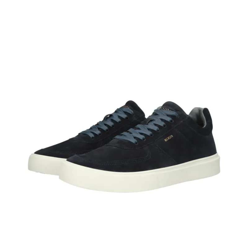 BLACKSTONE CRAG RAGNER Low Top Skateboard Shoes Men's Blue-1