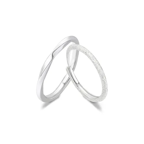 FANFRI Sterling Silver Rings Unisex Box