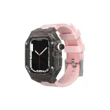 Transparent Black+Pink