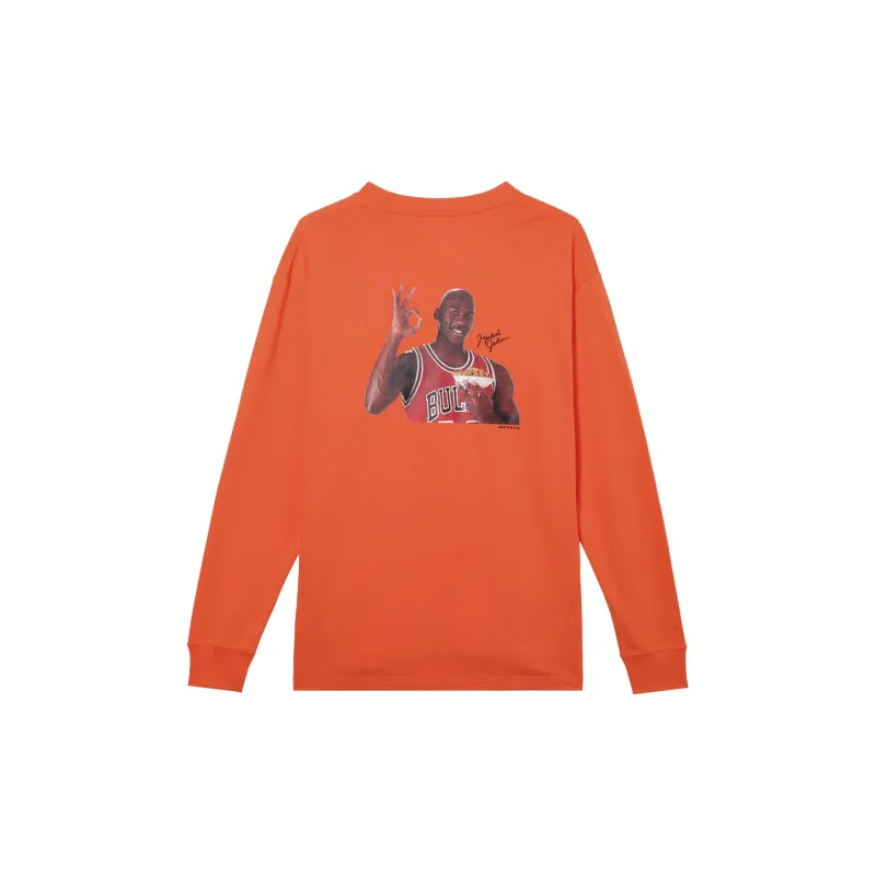 Jordan T Shirts Men Orange-1