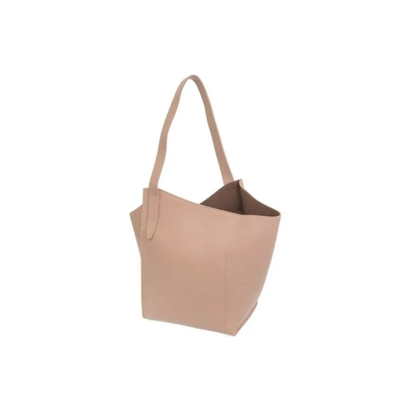 Furla Leather Handbag, Shoulder Bag Women's Beige-3