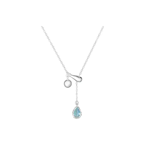 Listen To The Flowers Bloom Zircon Necklaces Women's