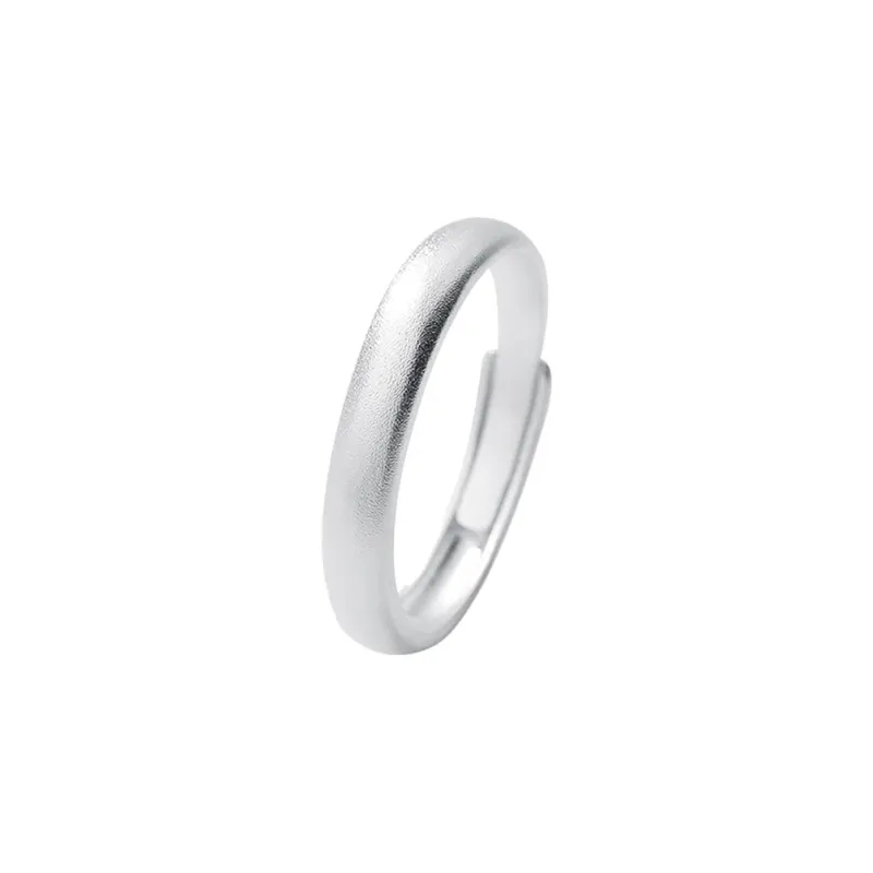 YINSHANGYA S999 Fine Silver Rings Unisex-5