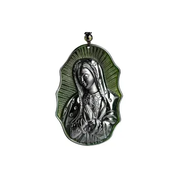Long Fu Hetian Jade Necklaces Green Jade Unisex