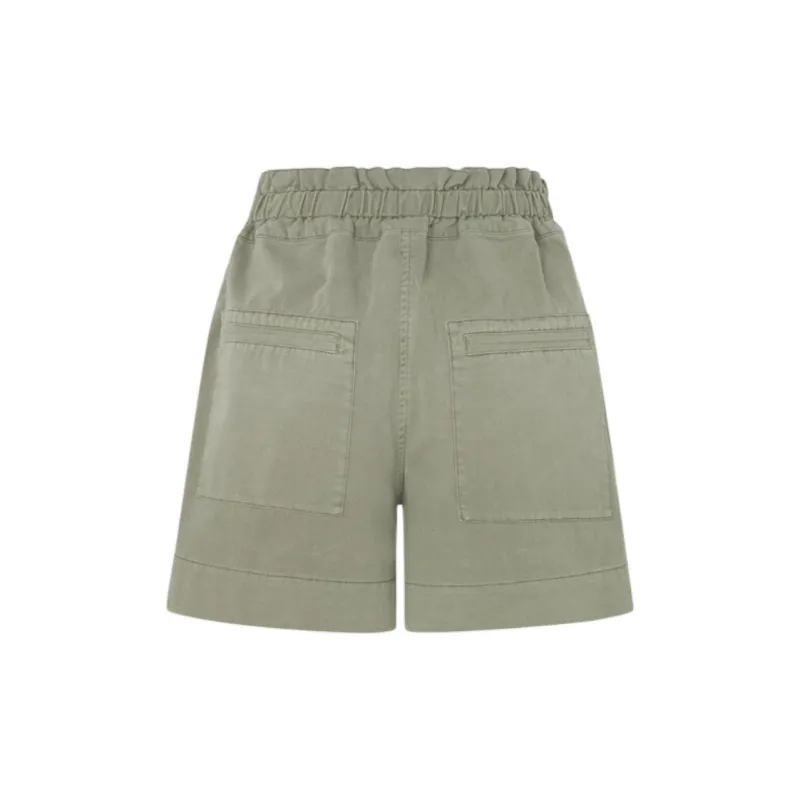 Pepe Jeans Casual Shorts Women's Green-1