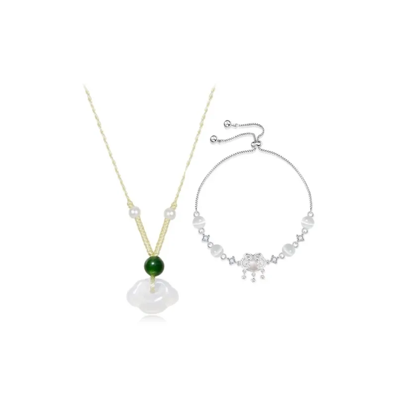GIRATI Colored Glaze Necklaces Women's-2
