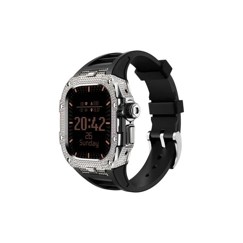 MSSM Watch Band Apple Compatibility Silicone Material-13