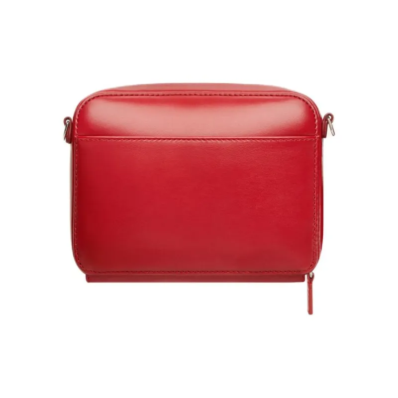 COURREGES Cloud Logo Plaque Chained Shoulder Bag-2