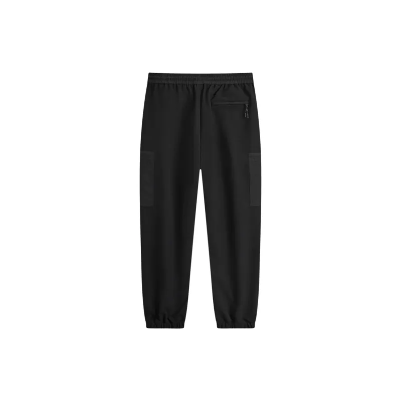 FAIRWHALE Casual Pants Unisex Black-1