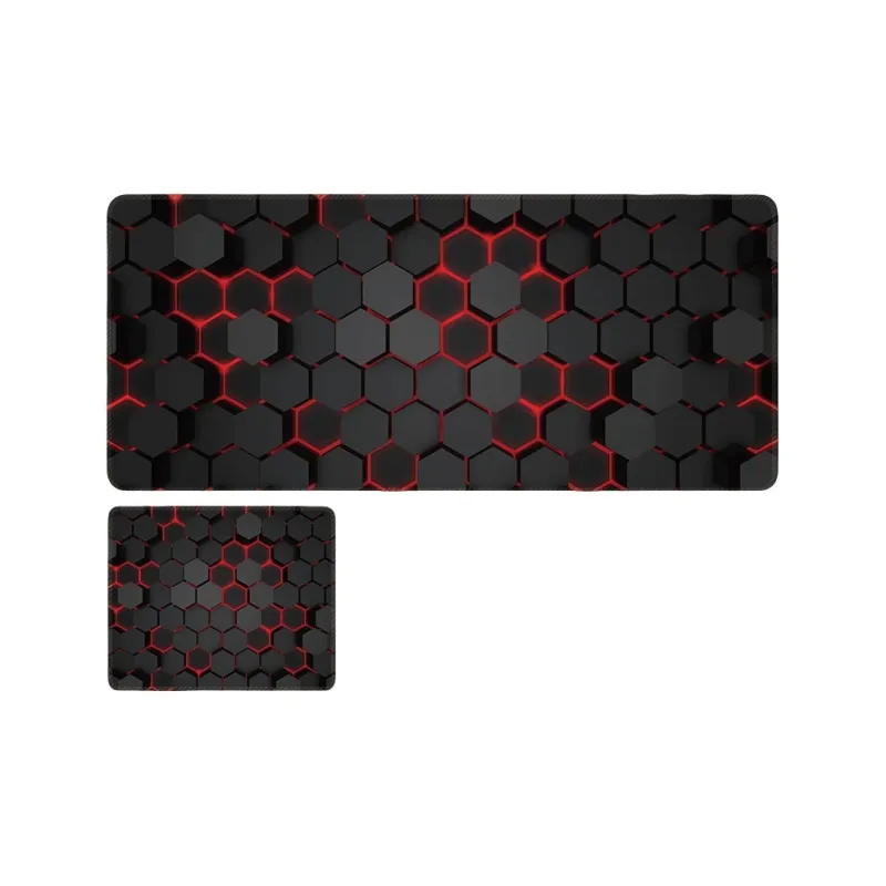 SHIBADU Rubber+Ji Fine Cloth Surface Tech Style Ergonomic Gaming Keyboard Pad Laptop Desk Pad For FPS Mouse Pads-11