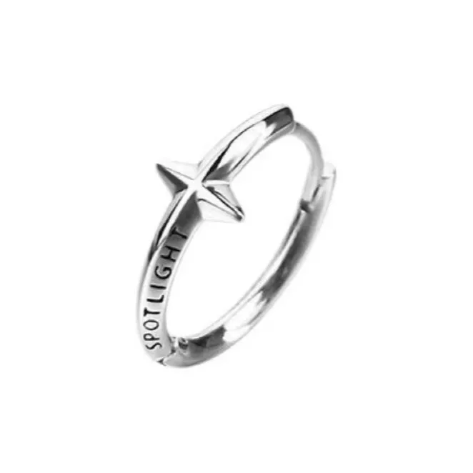 GUDUD 925 Sterling Silver Earrings Men's-5
