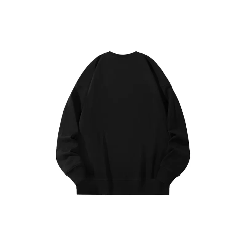 GXXX Heart Long Sleeved Crew Neck Sweatshirt Unisex-3