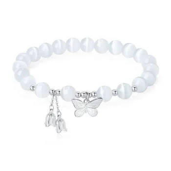 YINCHIE Cat's Eye Stone Bracelets Women's