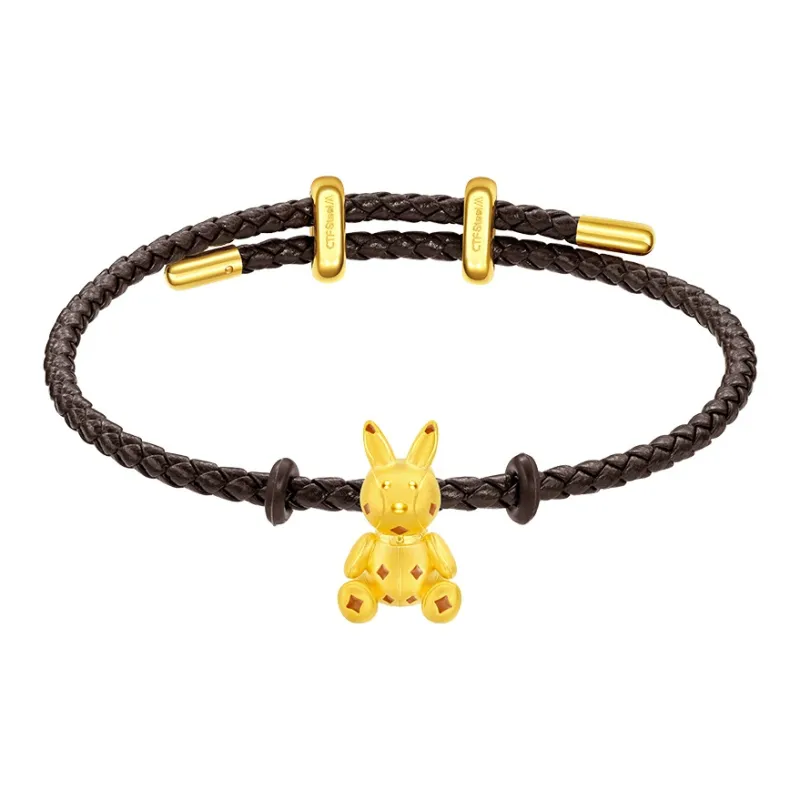 CHOW TAI FOOK Gold Bracelet Unisex-1