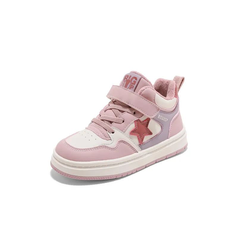 BIG WASP Slip Resistant Cushioning Wear Resistant High Top Kids' Skateboarding Shoes Kids'-2