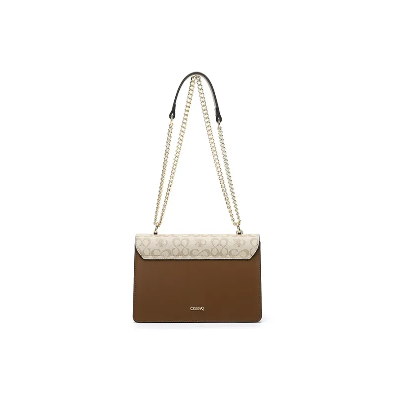 BETTINA VIVIAN PU Small Square Bag Shoulder Bag Regular Women's Brown-3
