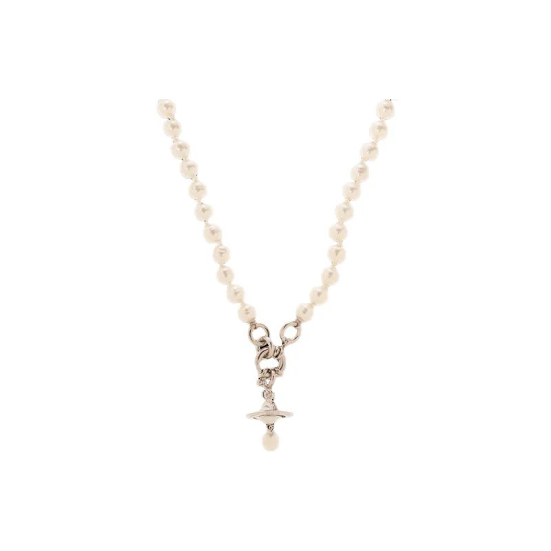 Vivienne Westwood Aleksa Pearl Necklace-1