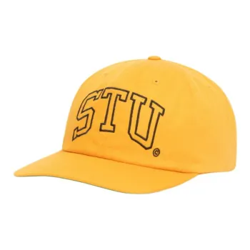 Stussy Cotton Baseball Caps Unisex Yellow/Black