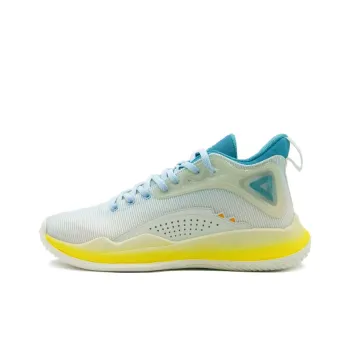 PEAK Cavalry 2 Cushioning Wear Resistant Low Top Basketball Shoes Men's White Blue