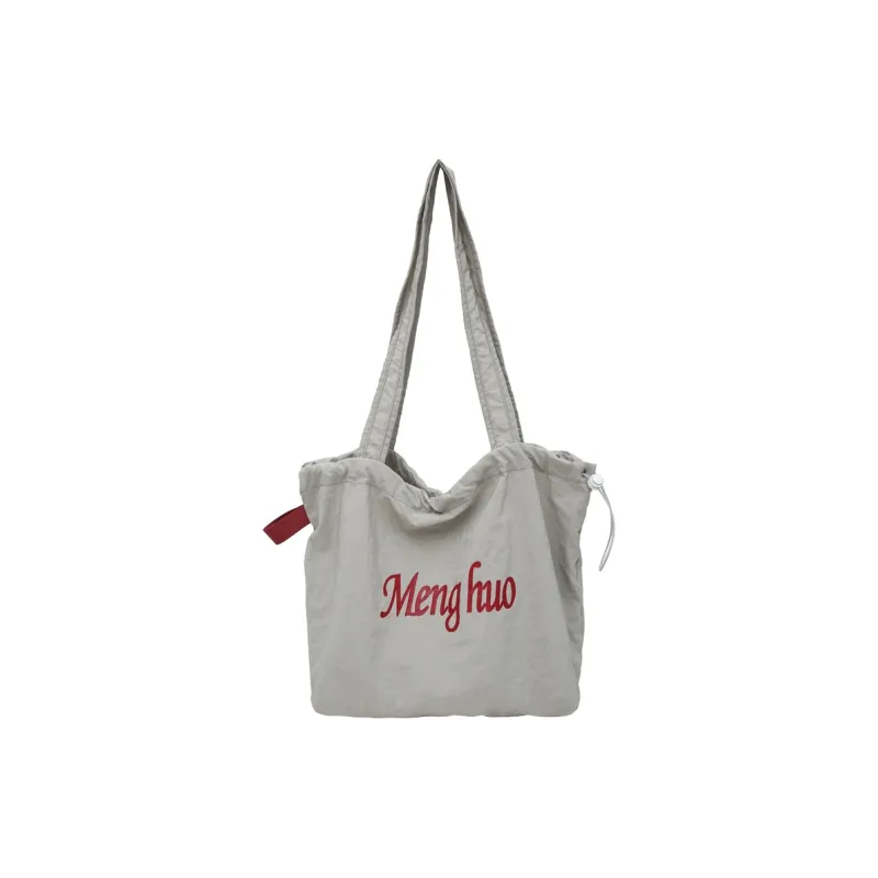 DCLOUD Nylon Tote Bag Shoulder Bag Women's Yellow/White/Gray/Black/Blue/Khaki/Red-9