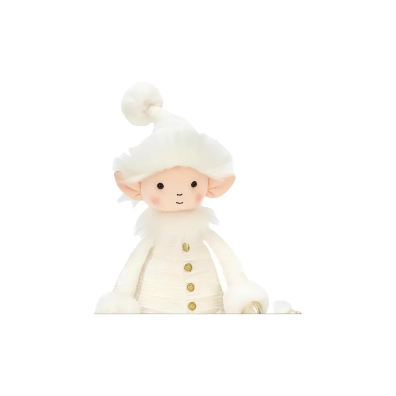 JELLYCAT Christmas Limited Snowflake Elf Dolls Plush Doll 36cm Height-1