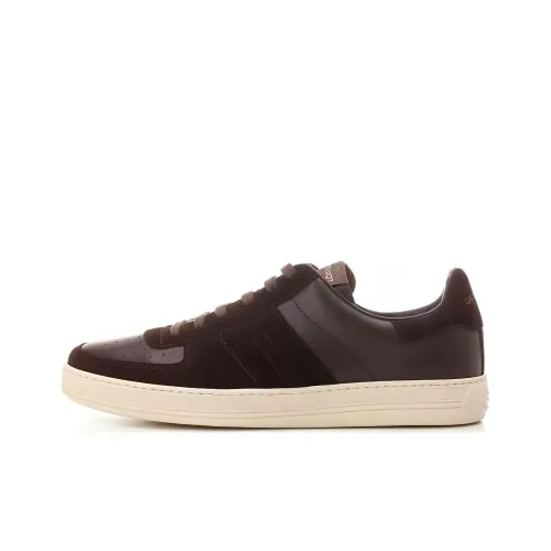 TOM FORD Radcliffe Crocodile effect Nubuck Sneakers