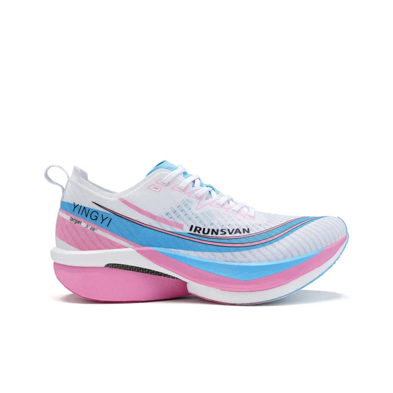 IRUNSVAN Low Top Running Shoes Unisex Mismatched New Plum Wine-2