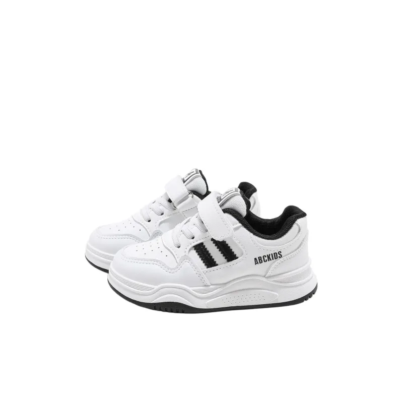 ABC KIDS Slip Resistant Anti Kick Lightweight Cushioning Kids Lifestyle Shoes Black Kids'-2