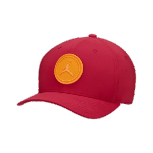 Jordan Polyester Baseball Caps Unisex Red Top Bishop Red/Black