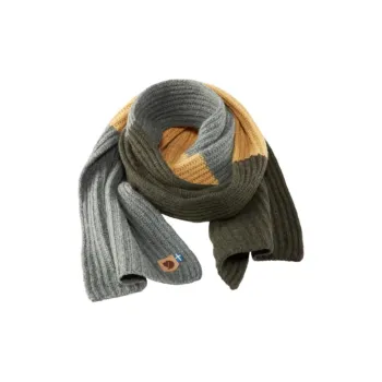 Fjallraven Wool Knit Scarves Unisex Multicolor